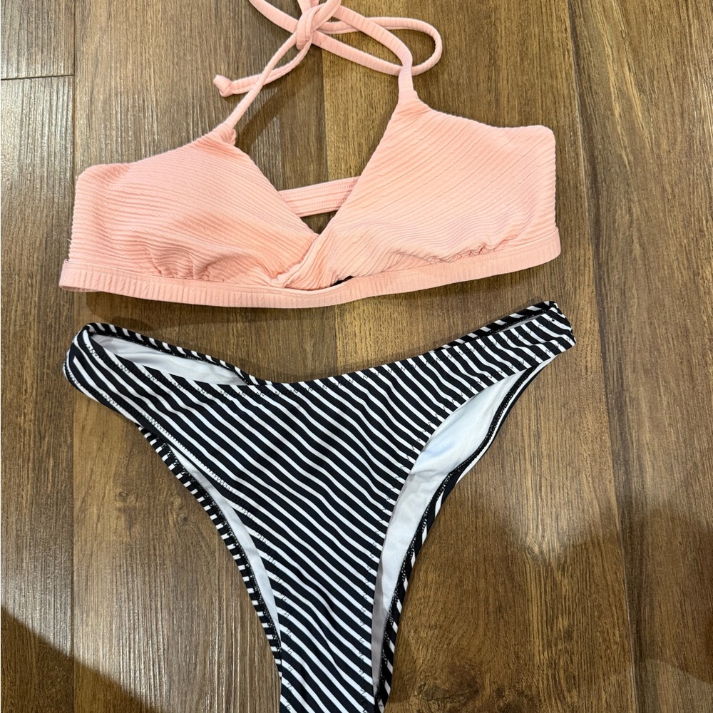 Cupshe Pink Bikini Set